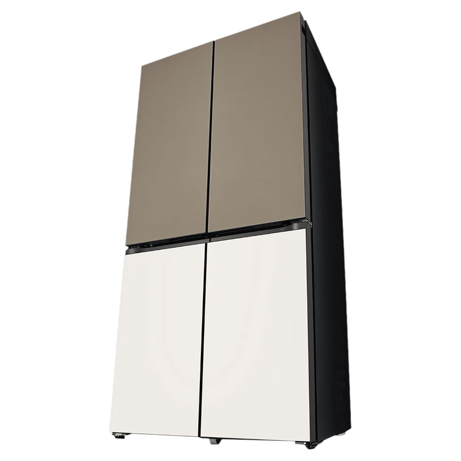 LG 614 Litres 3 Star Frost Free French Door Smart Wifi Enabled Refrigerator with Multi Air Flow (GR-B24FQGJB, Brown & Beige)_8
