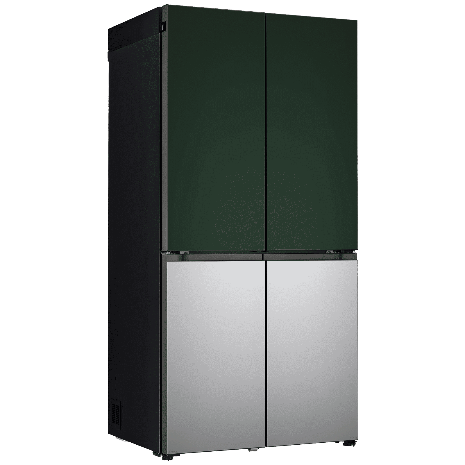 LG 614 Litres 3 Star Frost Free French Door Smart Wifi Enabled Refrigerator with Multi Air Flow (GR-B24FQSJB, Green & Silver)_7