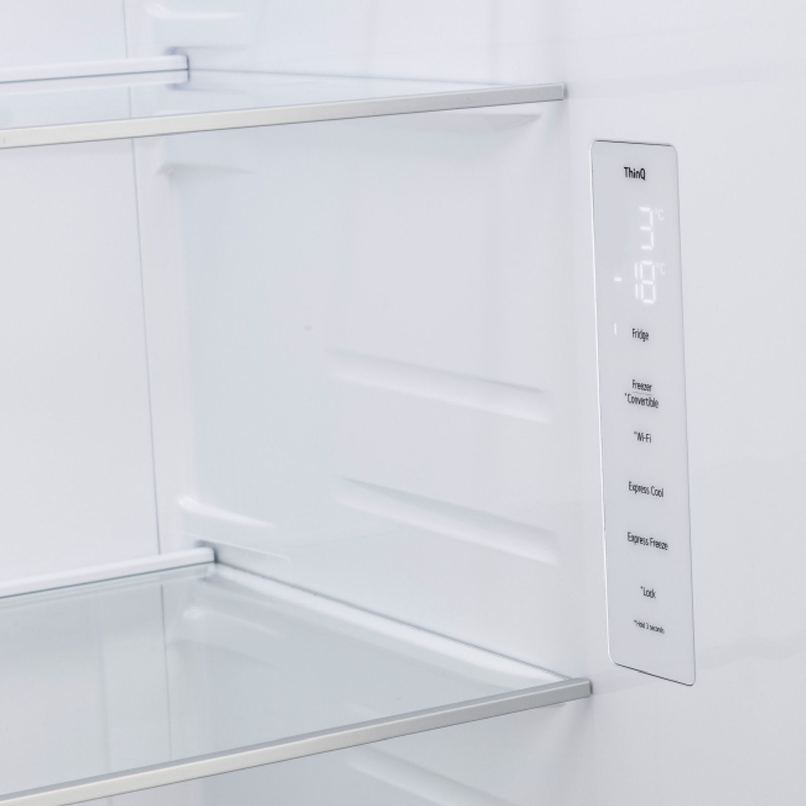 LG 650 Litres 3 Star Frost Free Side by Side Refrigerator with Anti Bacterial Gasket (GL-B257DMK3, Moon Knight)_8