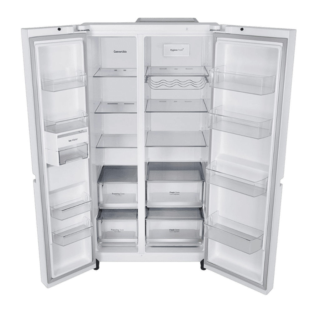 LG 650 Litres 3 Star Frost Free Side by Side Door Smart Wifi Enabled Refrigerator with Multi Air Flow (GL-B257DCM3, Check Mate) LG 650 Litres 3 Star Frost Free Side by Side Door Smart Wifi Enabled Refrigerator with Multi Air Flow (GL-B257DCM3, Check Mate)_14