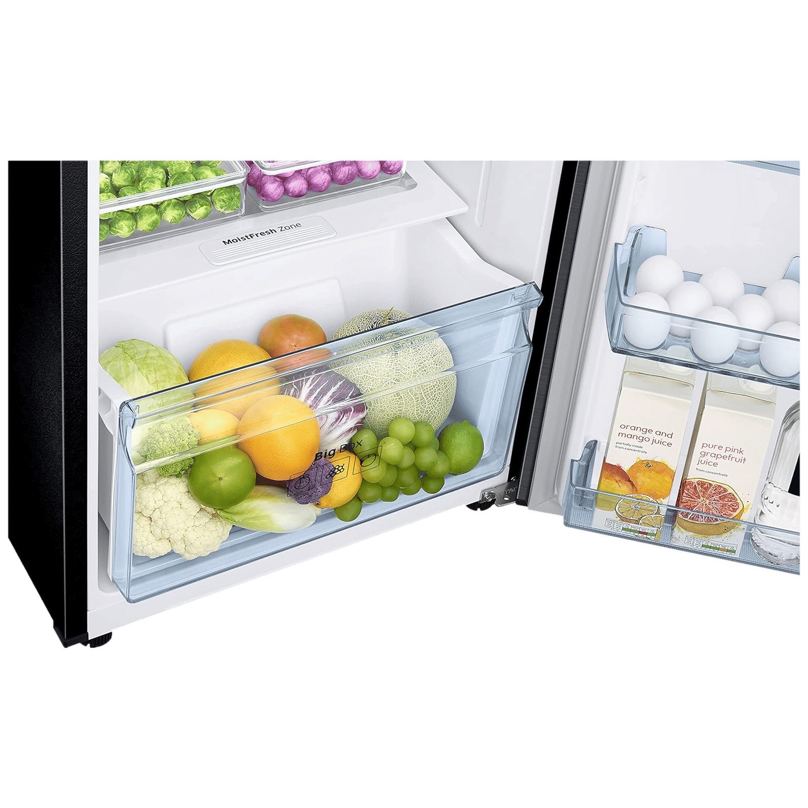 SAMSUNG 236 Litres 3 Star Frost Free Double Door Convertible Refrigerator with Anti Bacterial Gasket (RT28C3733BX/HL, Luxe Black) SAMSUNG 236 Litres 3 Star Frost Free Double Door Convertible Refrigerator with Anti Bacterial Gasket (RT28C3733BX/HL, Luxe Black)_10