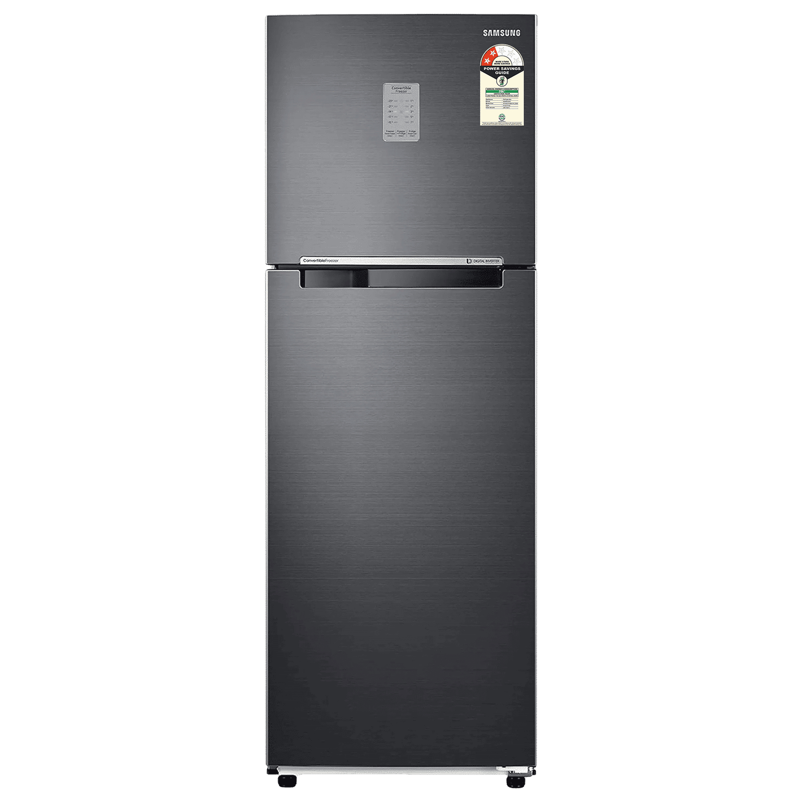 SAMSUNG 256 Litres 2 Star Frost Free Double Door Convertible Refrigerator with All-around Cooling (RT30C3732BX/HL, Luxe Brown)_1