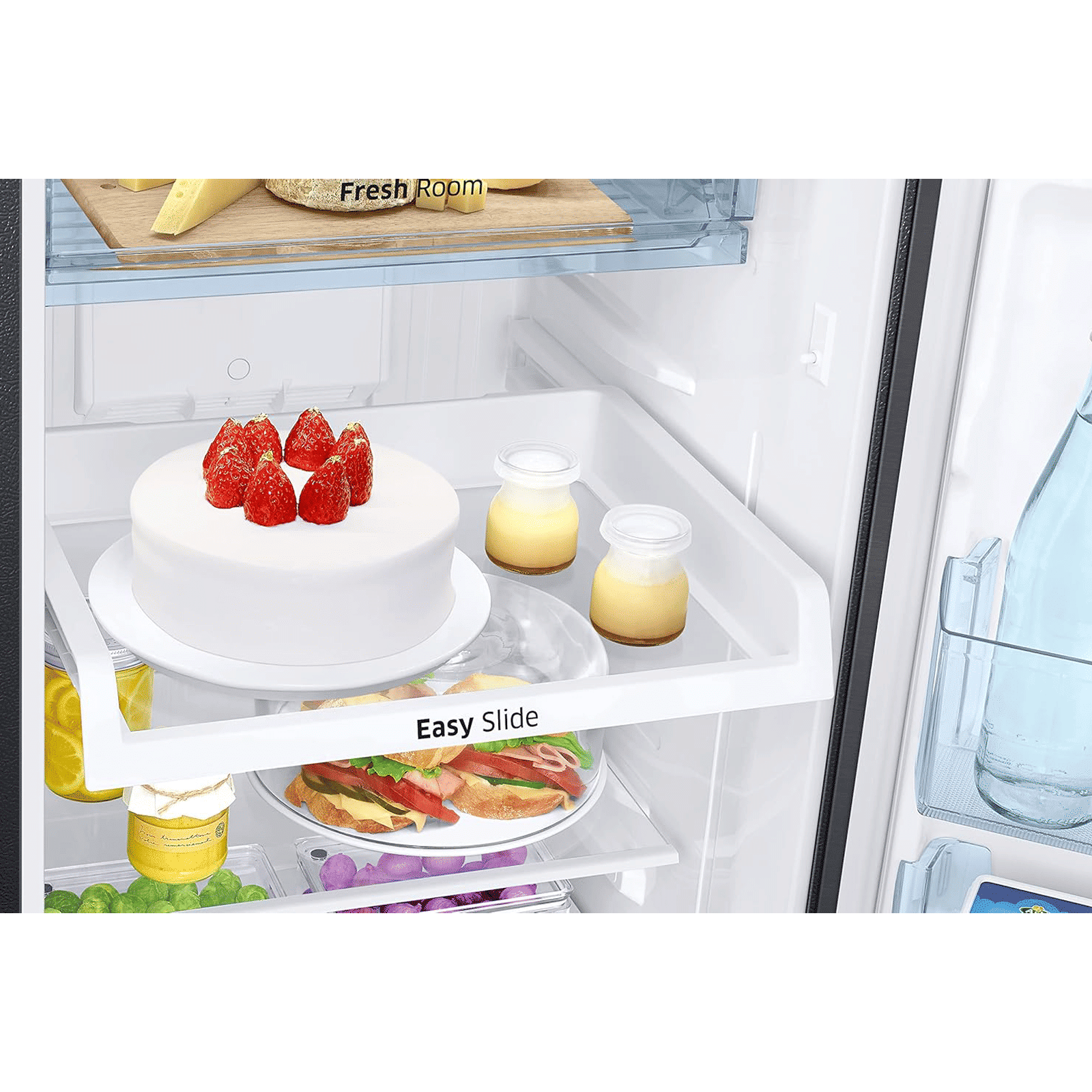 SAMSUNG 256 Litres 2 Star Frost Free Double Door Convertible Refrigerator with All-around Cooling (RT30C3732BX/HL, Luxe Brown)_13