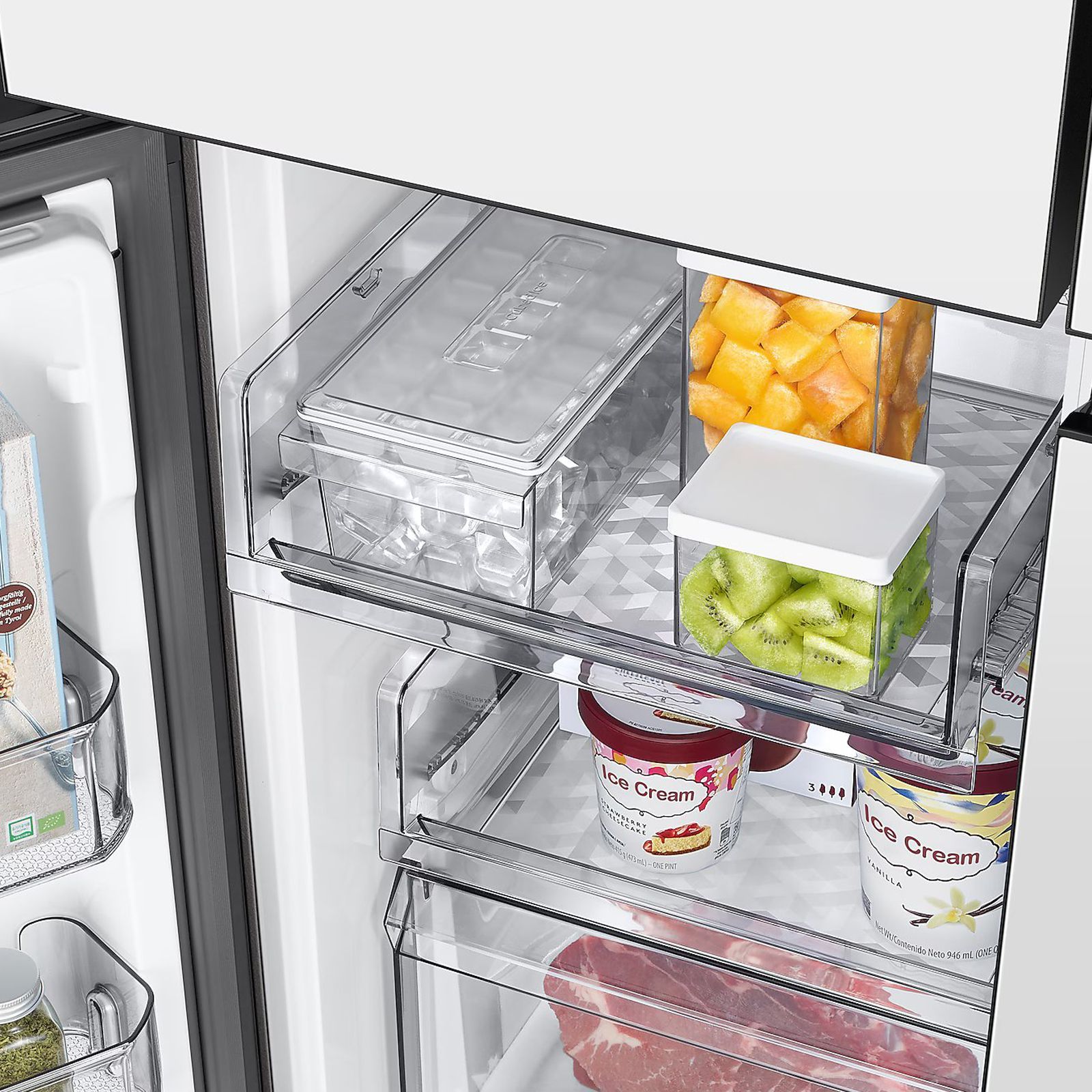 SAMSUNG 650 Litres Frost Free French Door Convertible Refrigerator with Triple Cooling (RF65DB90BD12/TL, Clean White) SAMSUNG 650 Litres Frost Free French Door Convertible Refrigerator with Triple Cooling (RF65DB90BD12/TL, Clean White)_10