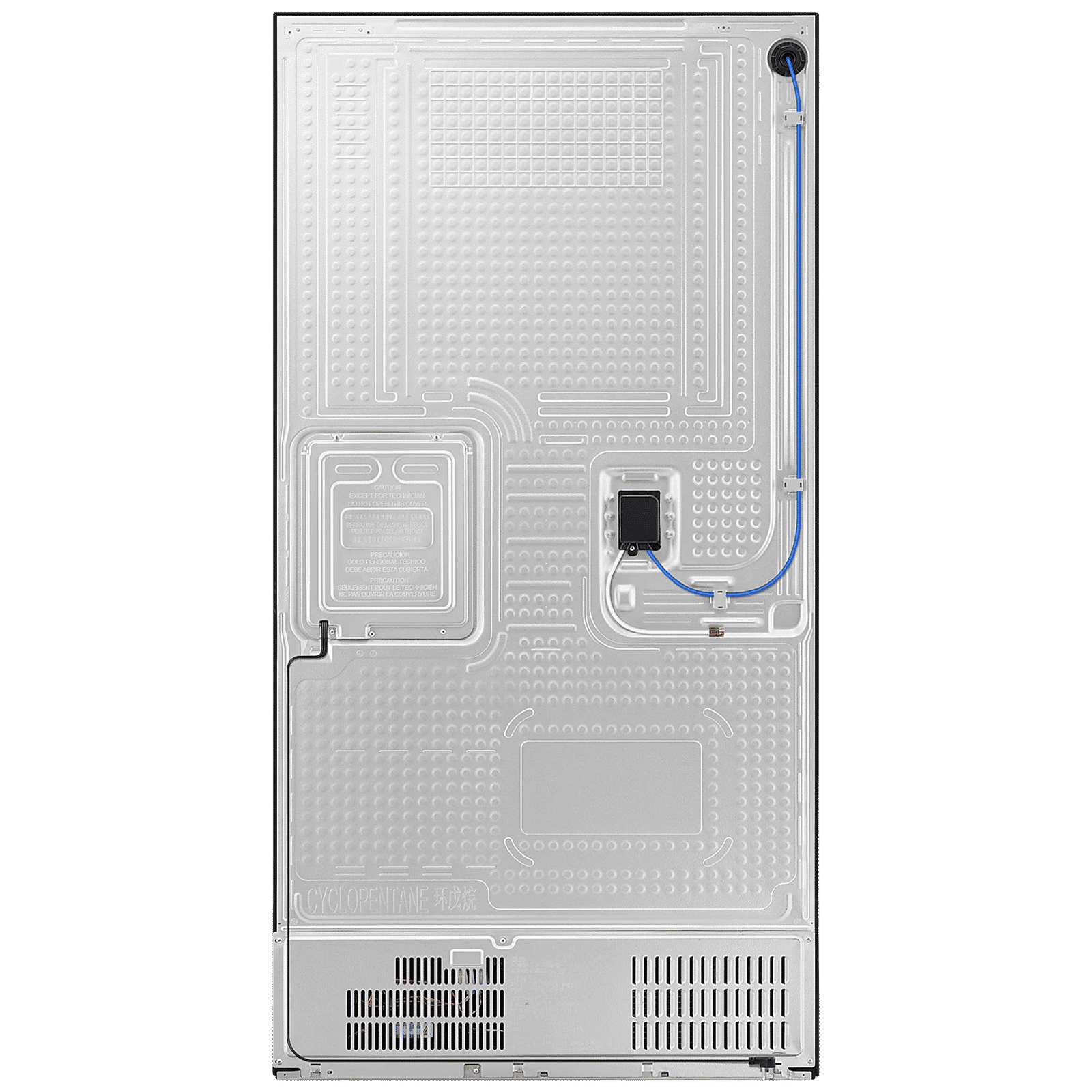 SAMSUNG 809 Litres Frost Free French Door Convertible Refrigerator with Water Dispenser (RF71DB9950QD/TL, Clean Charcoal & Stainless Steel)_6