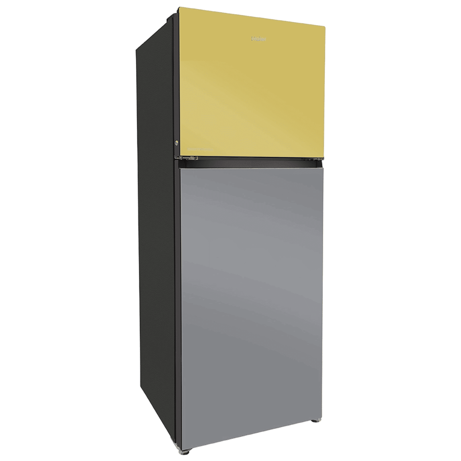 Haier Vogue Series 328 Litres 3 Star Frost Free Double Door Convertible Refrigerator with Triple Inverter & Dual Fan Technology (HRF-3783YGG-P, Yellow Grey Glass)_11