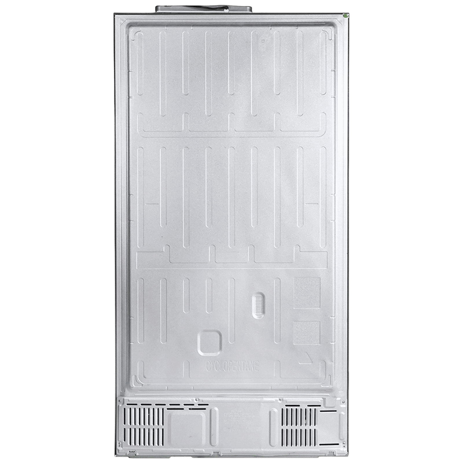 Haier Vogue Series 602 Litres 3 Star Frost Free Side by Side Refrigerator with Expert Inverter Technology (HRS-682KYG, Black Yellow Glass)_6