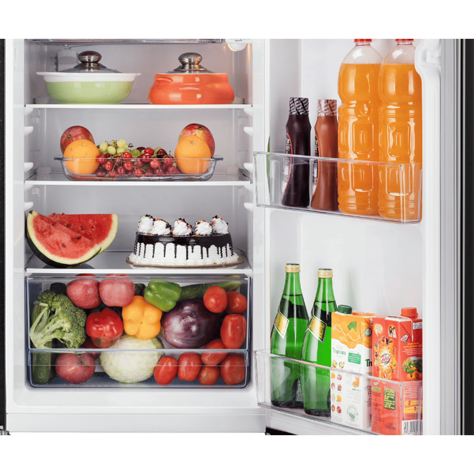 LG 201 Litres 3 Star Direct Cool Single Door Refrigerator with Stabilizer Free Operation (GL-B211HELD, Emareld Lotus)_7