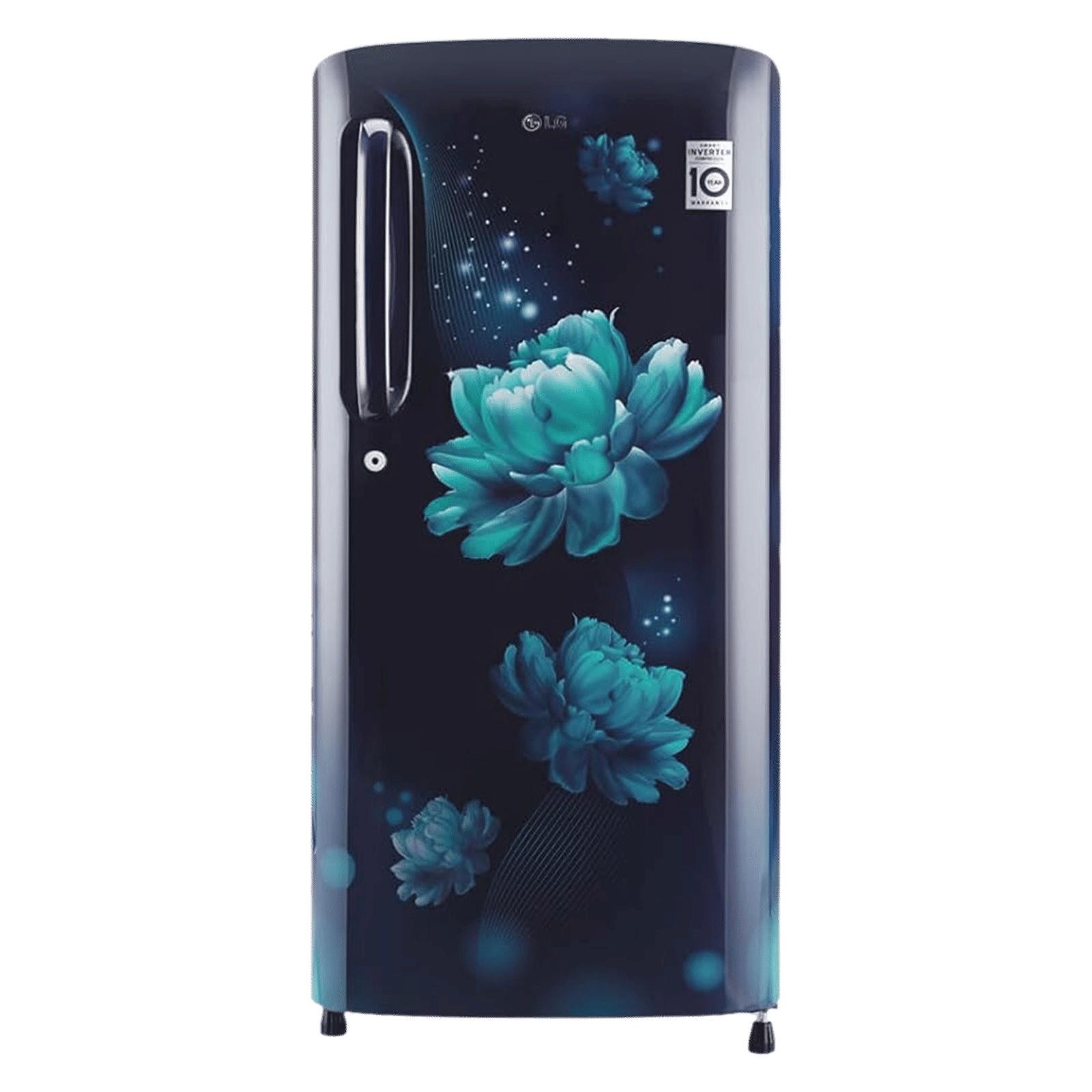 LG 185 Litres 3 Star Direct Cool Single Door Refrigerator with Anti-Bacterial Gasket (GL-B201ABCD, Blue Charm)_1