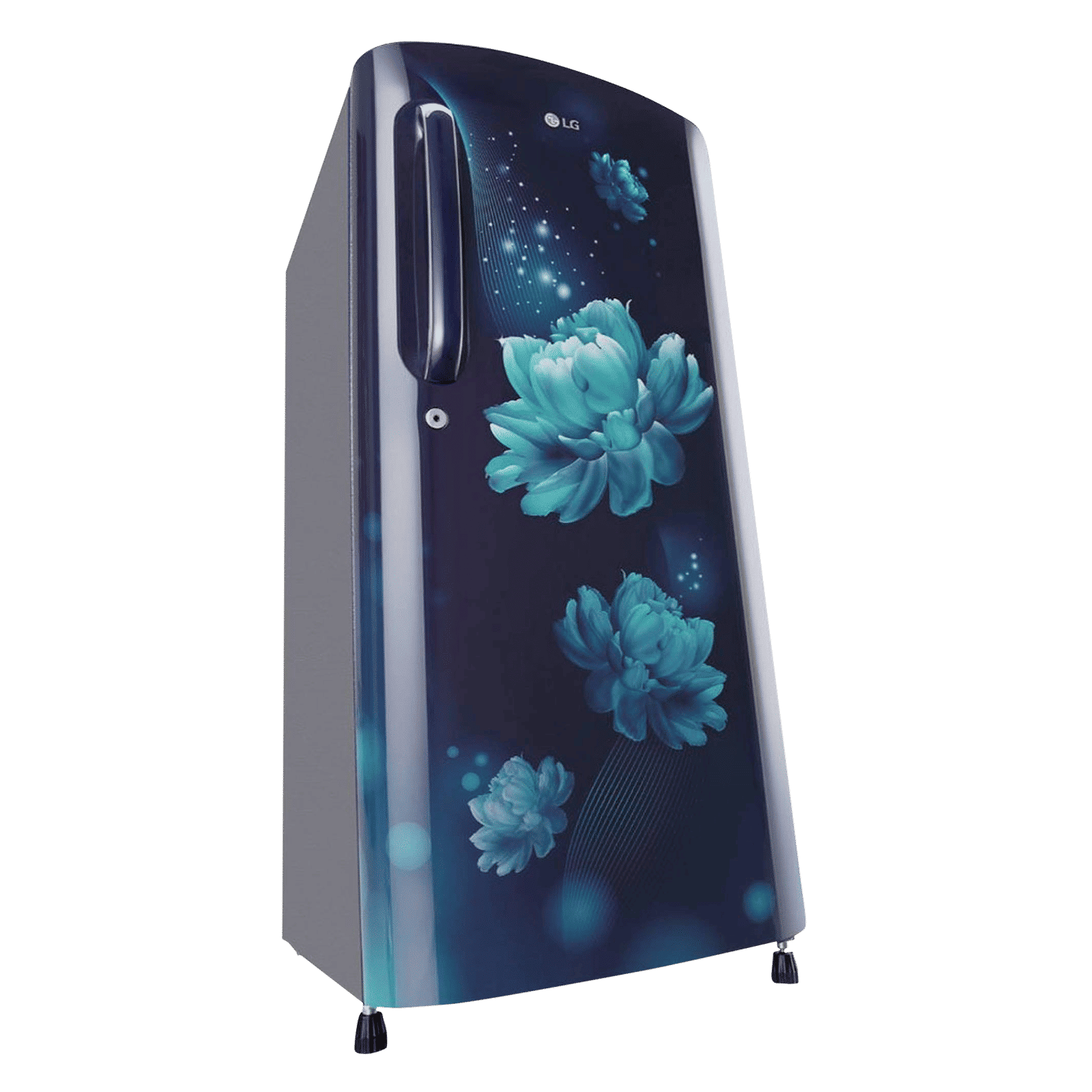 LG 185 Litres 3 Star Direct Cool Single Door Refrigerator with Anti-Bacterial Gasket (GL-B201ABCD, Blue Charm)_9