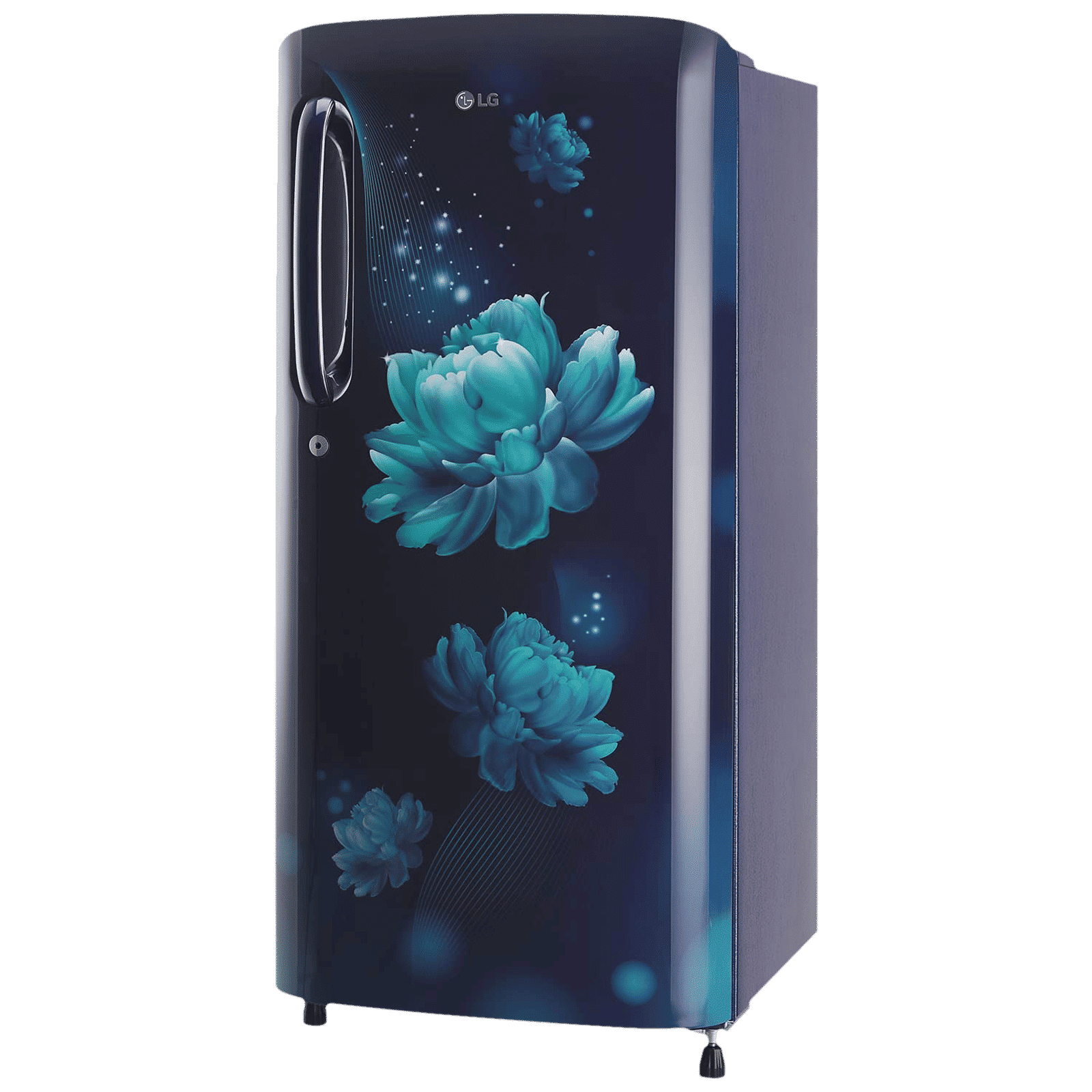 LG 185 Litres 3 Star Direct Cool Single Door Refrigerator with Anti-Bacterial Gasket (GL-B201ABCD, Blue Charm)_4