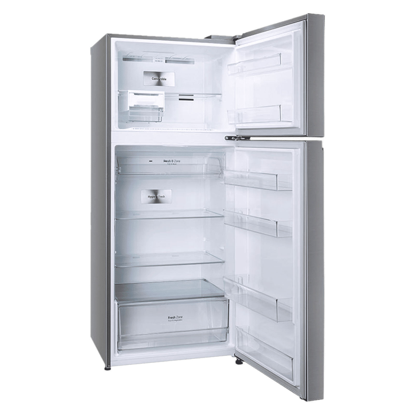 LG 466 Litres 2 Star Frost Free Double Door Smart Wifi Enabled Convertible Refrigerator with Remote Control (GL-T492MPZY, Shiny Steel)_13