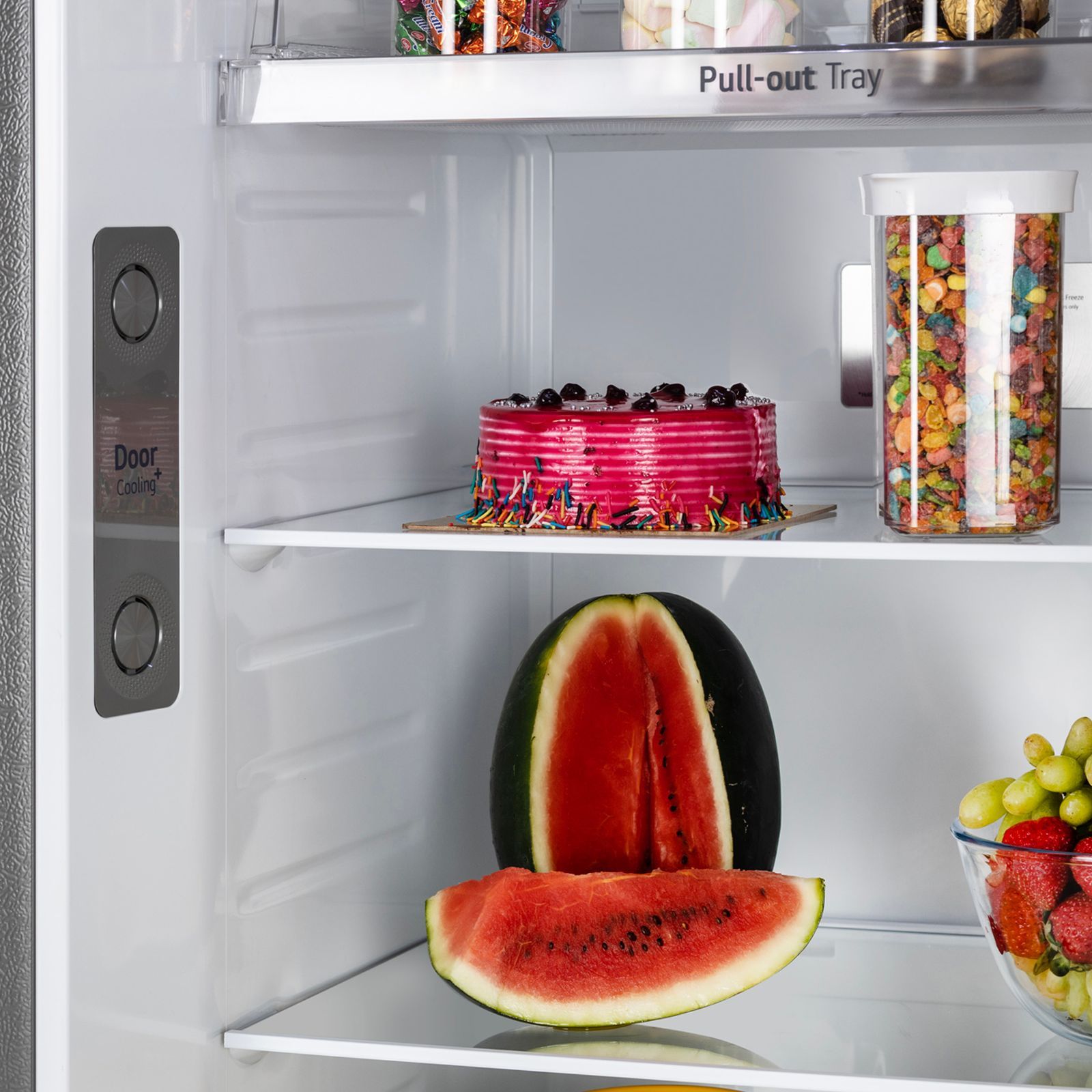 LG 466 Litres 2 Star Frost Free Double Door Smart Wifi Enabled Convertible Refrigerator with Remote Control (GL-T492MPZY, Shiny Steel)_14