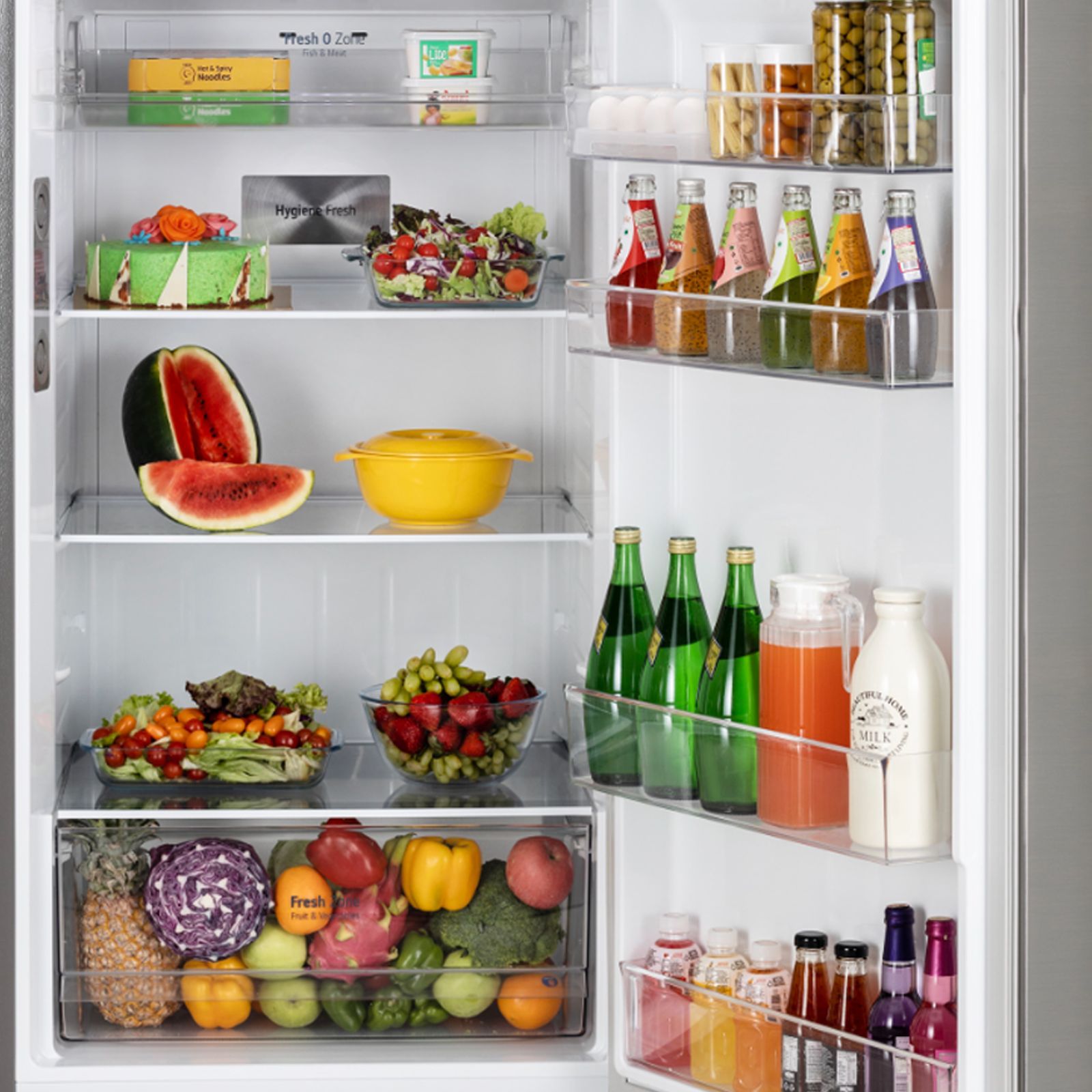 LG 466 Litres 2 Star Frost Free Double Door Smart Wifi Enabled Convertible Refrigerator with Remote Control (GL-T492MPZY, Shiny Steel)_16