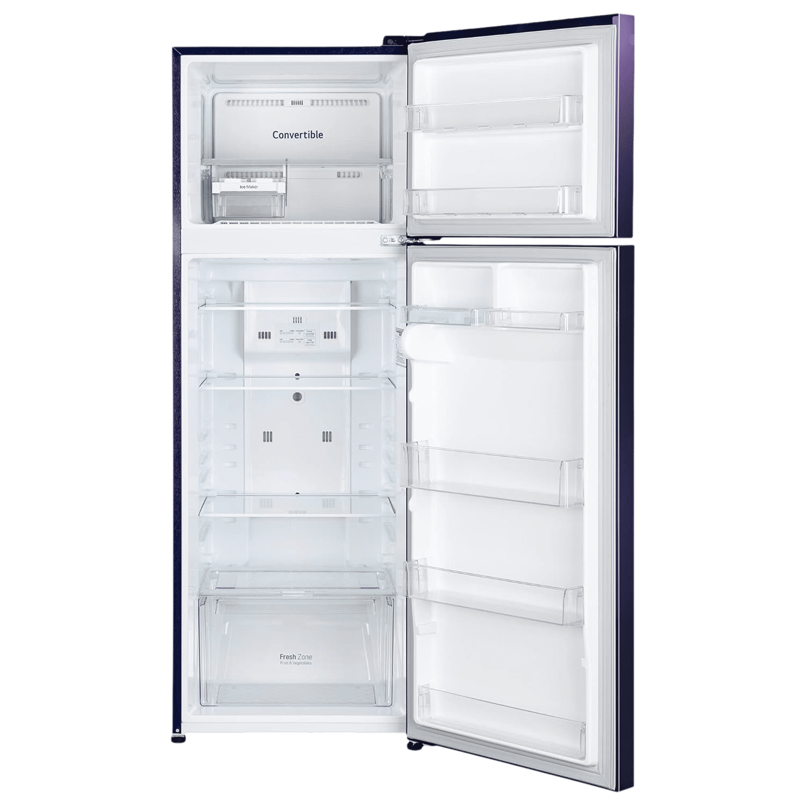 LG 272 Litres 2 Star Frost Free Double Door Convertible Refrigerator with Anti Bacterial Gasket (GL-S312SBEY.ABEZEBN, Blue Euphoria)_6