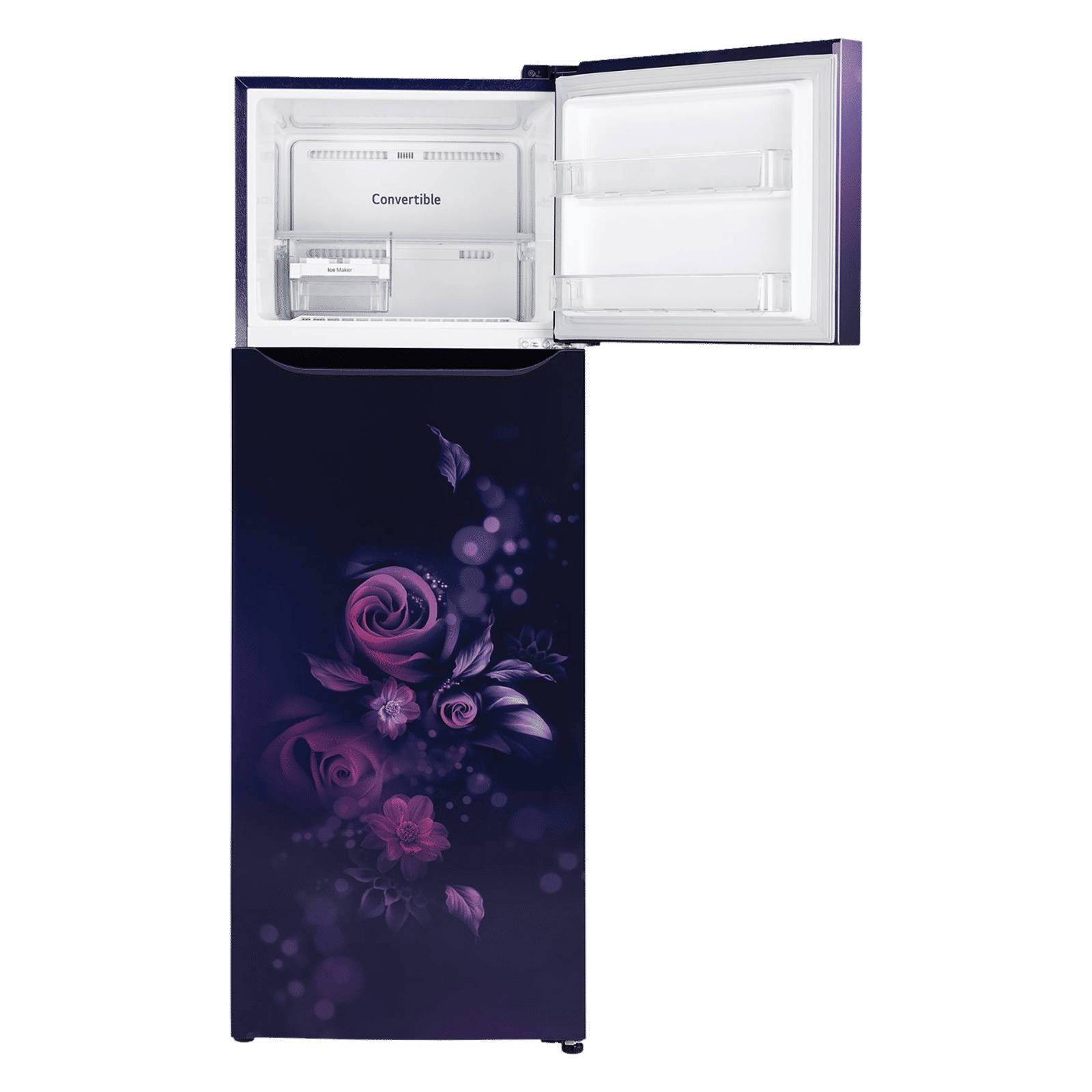 LG 272 Litres 2 Star Frost Free Double Door Convertible Refrigerator with Anti Bacterial Gasket (GL-S312SBEY.ABEZEBN, Blue Euphoria)_8