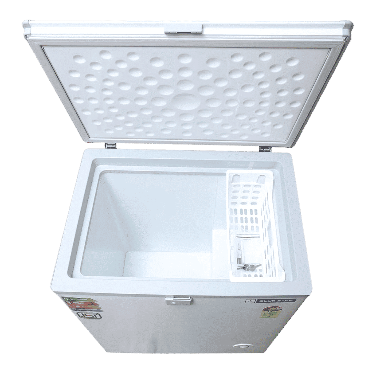 Blue Star NEYW Series 161 Litres 4 Star Single Door Deep Freezer (Static Cooling Technology, CF4-180NEYW, White)_6