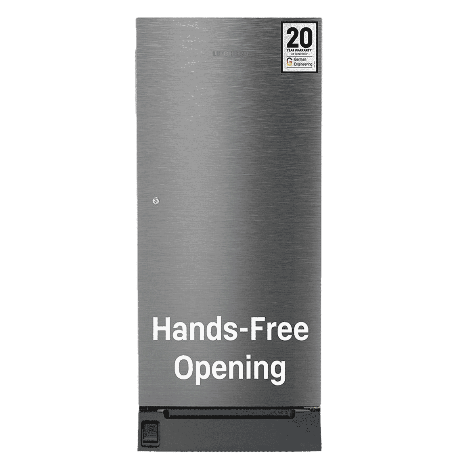 LIEBHERR Plus 191 Litres 3 Star Direct Cool Single Door Refrigerator with Anti Bacterial Gasket (DFPsiC 1921, Silver Steel)_1