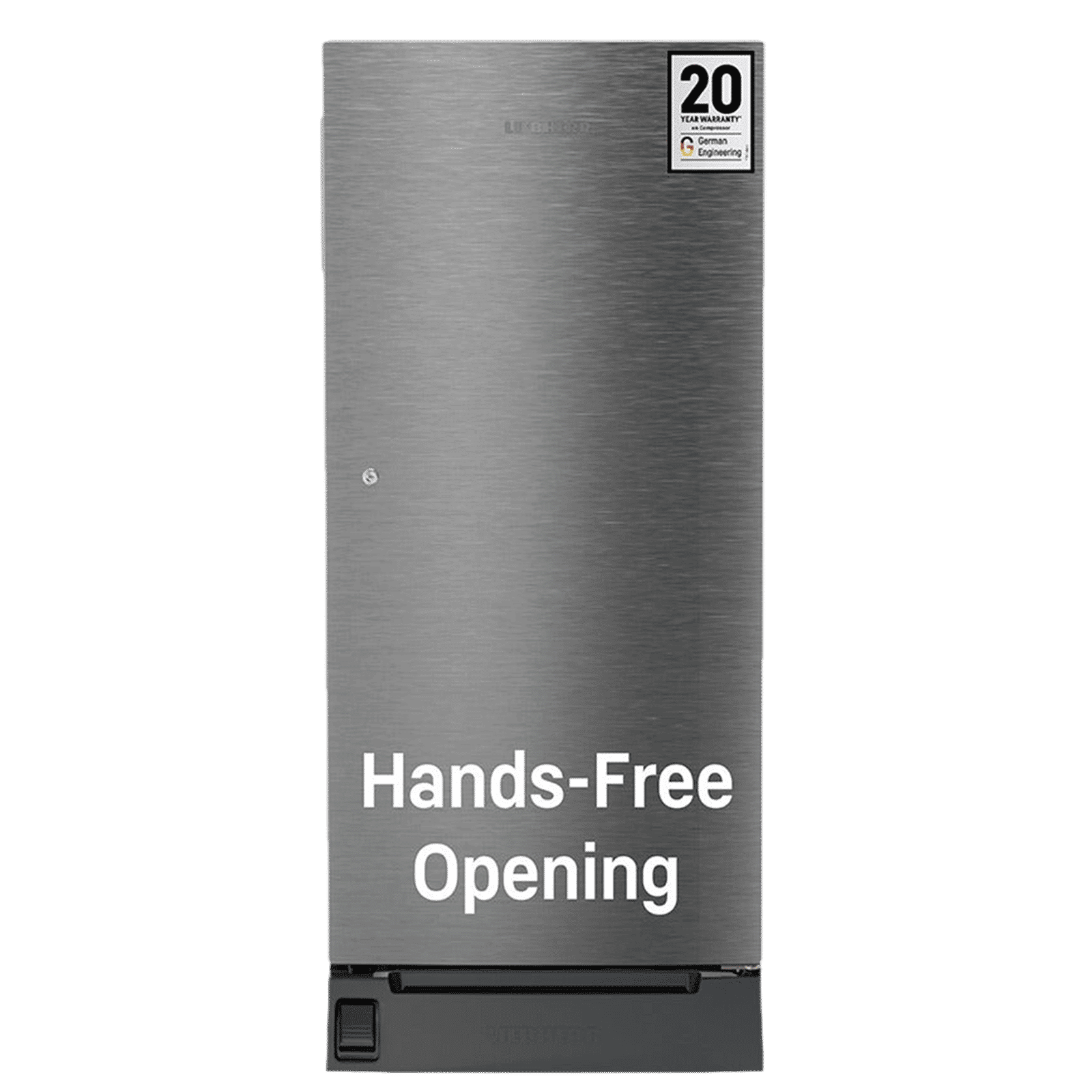 LIEBHERR Plus 191 Litres 3 Star Direct Cool Single Door Refrigerator with Anti Bacterial Gasket (DFPsiC 1921, Silver Steel)_1