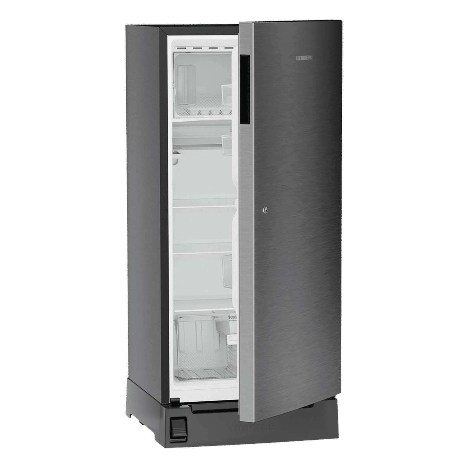 LIEBHERR Plus 191 Litres 3 Star Direct Cool Single Door Refrigerator with Anti Bacterial Gasket (DFPsiC 1921, Silver Steel)_9