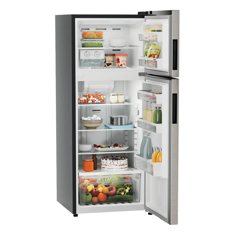 LIEBHERR Pure 245 Litres 2 Star Frost Free Double Door Refrigerator with Anti Bacterial Gasket (TCPgsB 2411, Grey Steel) LIEBHERR Pure 245 Litres 2 Star Frost Free Double Door Refrigerator with Anti Bacterial Gasket (TCPgsB 2411, Grey Steel)_8