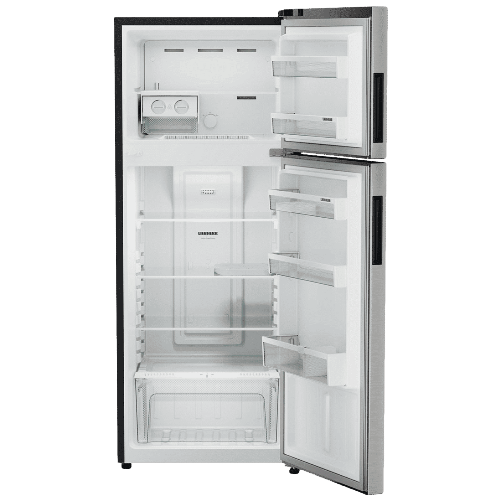 LIEBHERR Pure 245 Litres 2 Star Frost Free Double Door Refrigerator with Anti Bacterial Gasket (TCPgsB 2411, Grey Steel) LIEBHERR Pure 245 Litres 2 Star Frost Free Double Door Refrigerator with Anti Bacterial Gasket (TCPgsB 2411, Grey Steel)_6