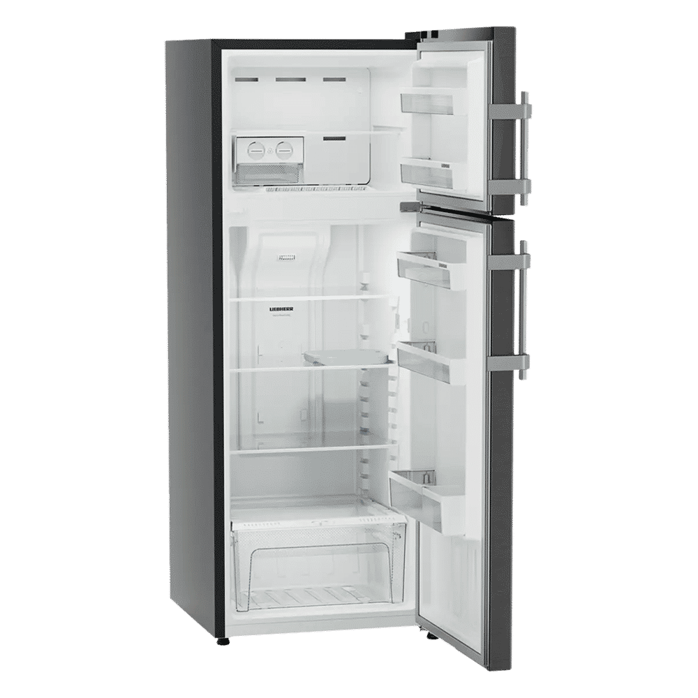LIEBHERR Pure 269 Litres 2 Star Frost Free Double Door Refrigerator with Stabilizer Free Operation (TCLbsB 2711, Black Steel) LIEBHERR Pure 269 Litres 2 Star Frost Free Double Door Refrigerator with Stabilizer Free Operation (TCLbsB 2711, Black Steel)_7