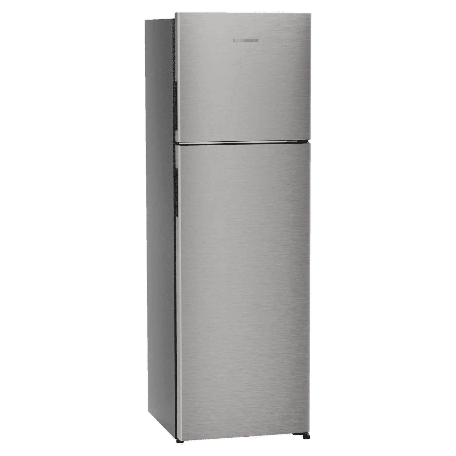 LIEBHERR Pure 316 Litres 2 Star Frost Free Double Door Refrigerator with Stabilizer Free Operation (TDPgsB 3111, Grey Steel)_4