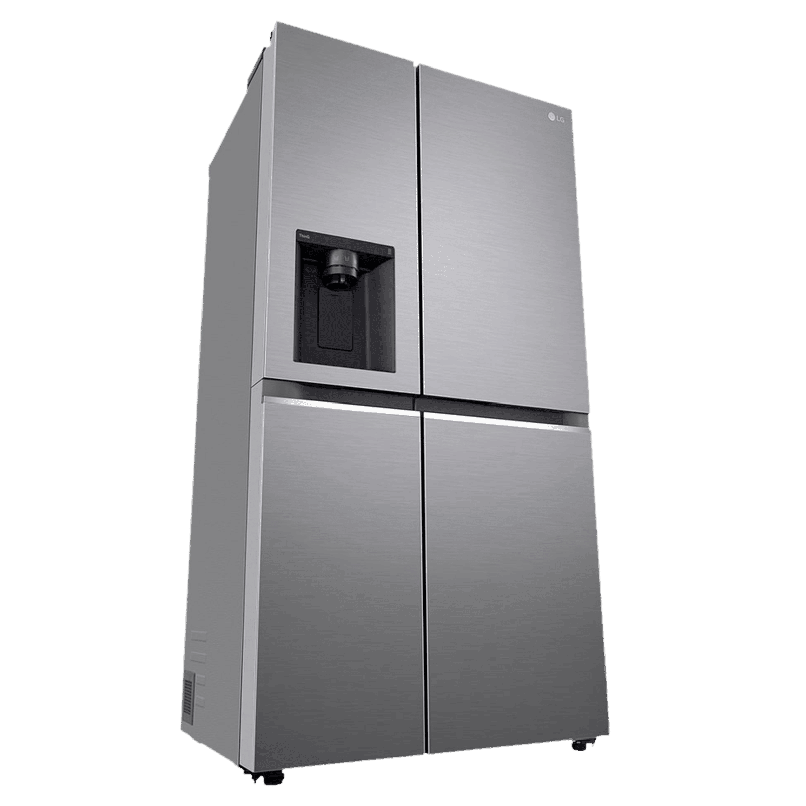 LG 630 Litres 3 Star Frost Free Side by Side Door Smart Wifi Enabled Refrigerator with Multi Air Flow (GL-L257CPZ3, Shiny Steel)_10
