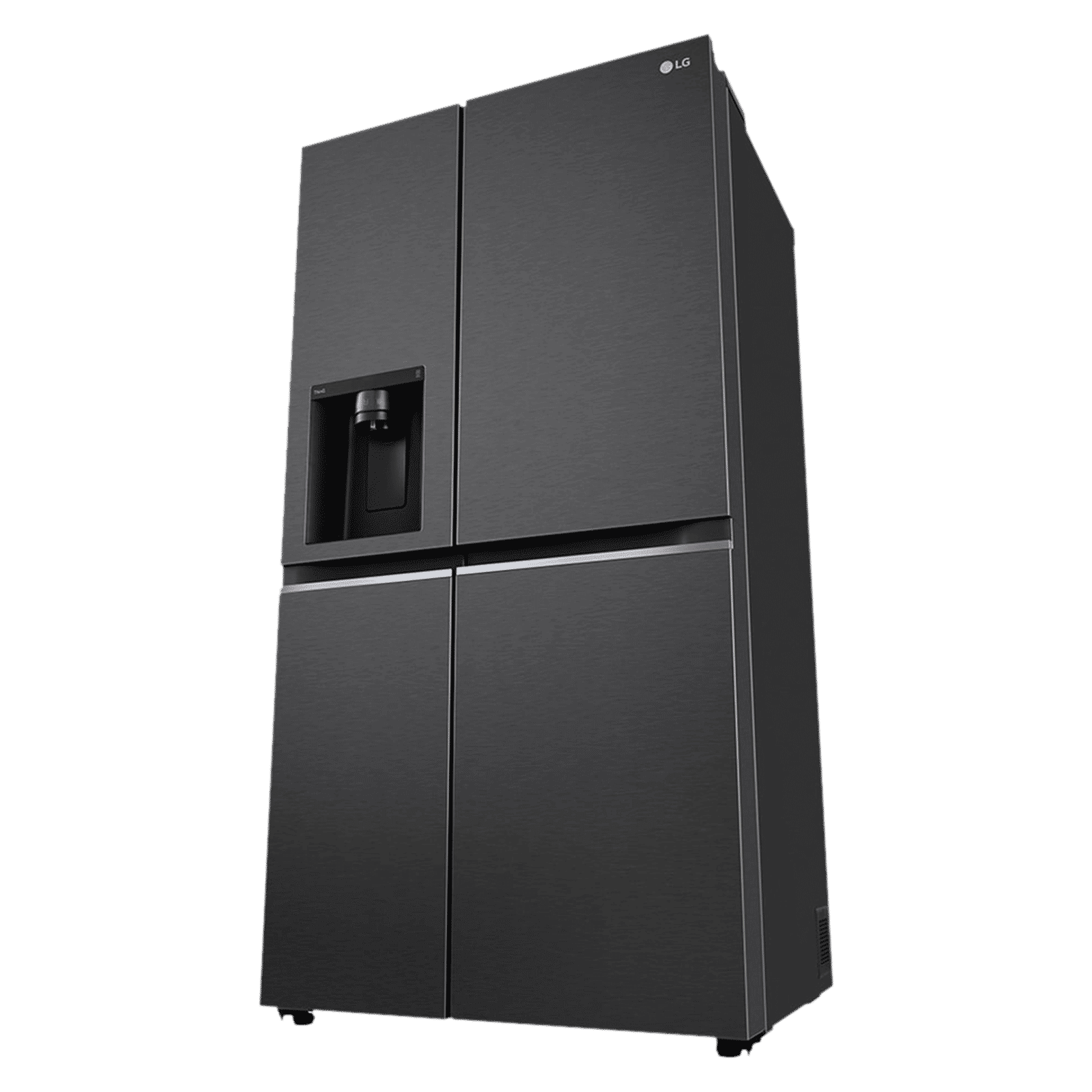 LG 630 Litres 3 Star Frost Free Side by Side Door Smart Wifi Enabled Refrigerator with Multi Air Flow (GL-L257CMC3, Matt Black) LG 630 Litres 3 Star Frost Free Side by Side Door Smart Wifi Enabled Refrigerator with Multi Air Flow (GL-L257CMC3, Matt Black)_10