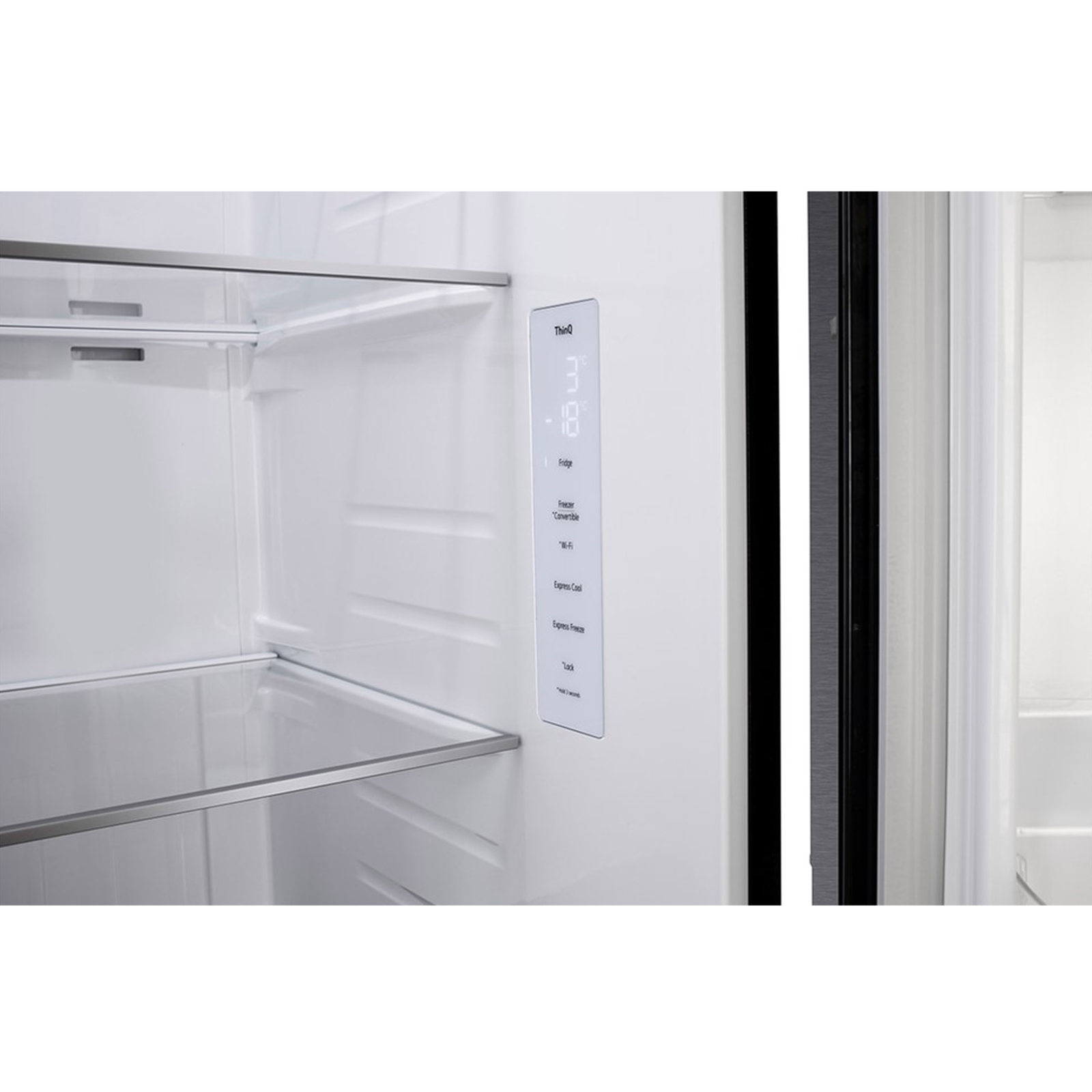 LG 630 Litres 3 Star Frost Free Side by Side Door Smart Wifi Enabled Refrigerator with Multi Air Flow (GL-L257CMC3, Matt Black) LG 630 Litres 3 Star Frost Free Side by Side Door Smart Wifi Enabled Refrigerator with Multi Air Flow (GL-L257CMC3, Matt Black)_13