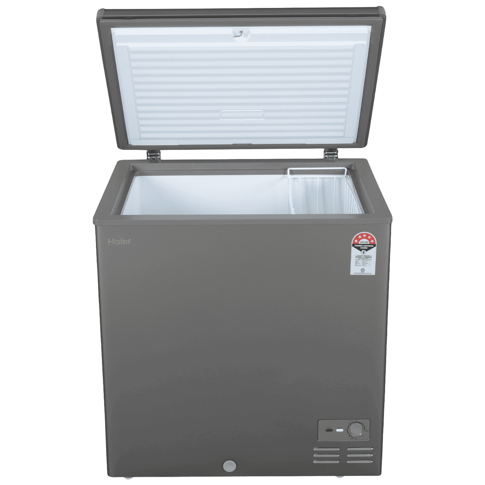Haier Titanium 225 Litres 5 Star Single Door Deep Freezer (Stabilizer Free Operation, HFC-225SME5, Grey) Haier Titanium 225 Litres 5 Star Single Door Deep Freezer (Stabilizer Free Operation, HFC-225SME5, Grey)_6
