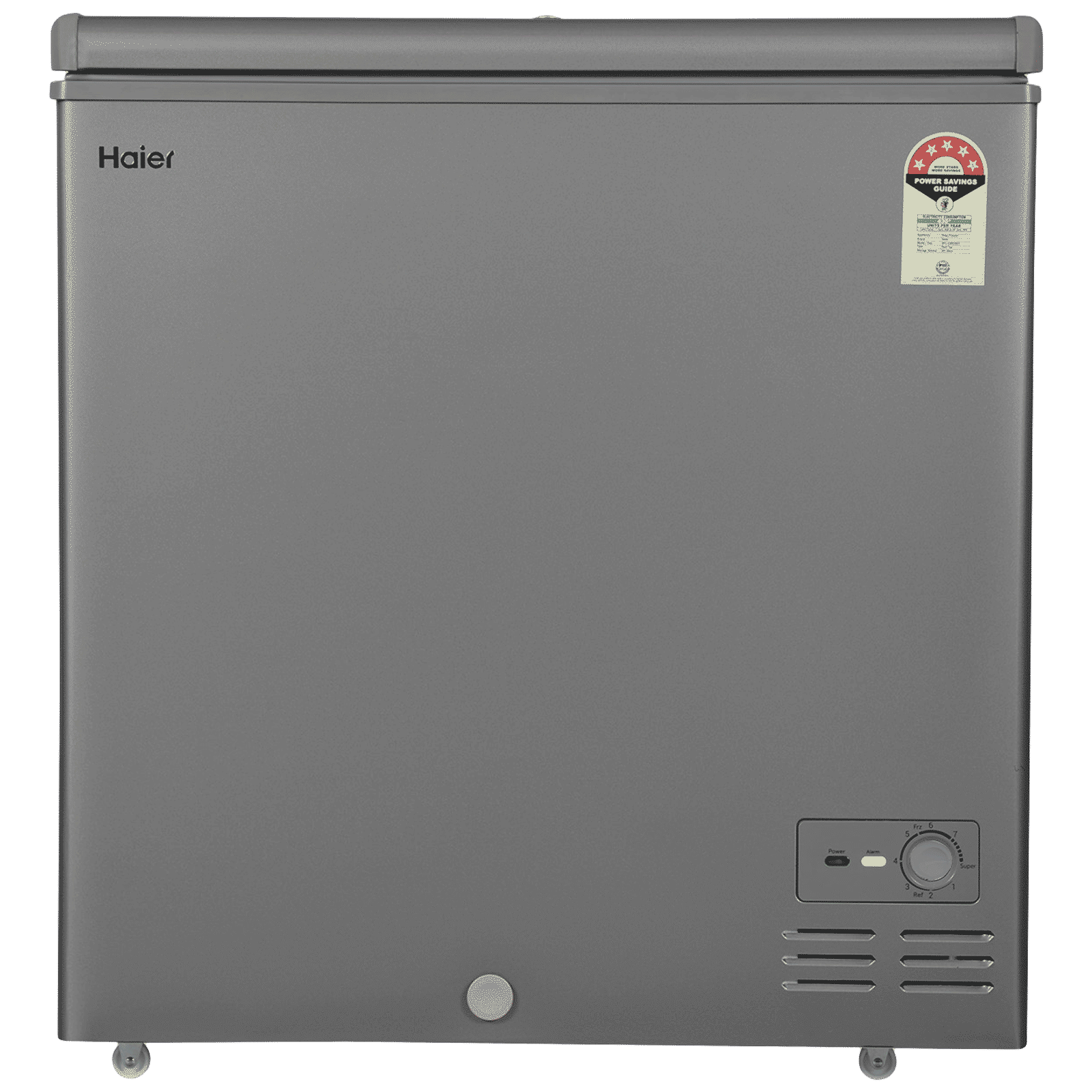 Haier Titanium 225 Litres 5 Star Single Door Deep Freezer (Stabilizer Free Operation, HFC-225SME5, Grey) Haier Titanium 225 Litres 5 Star Single Door Deep Freezer (Stabilizer Free Operation, HFC-225SME5, Grey)_1