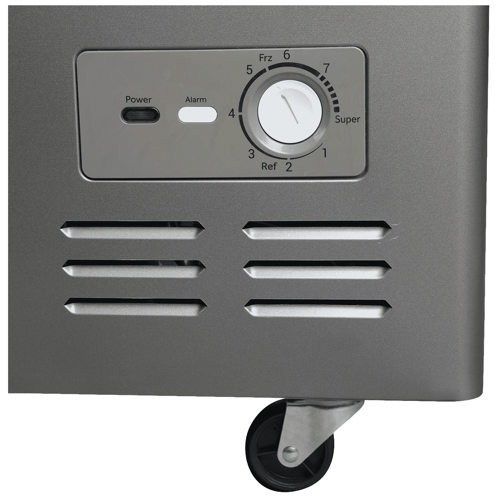 Haier Titanium 345 Litres 5 Star Double Door Deep Freezer with Stabilizer Free Operation (HFC-345DME5, Grey)_9