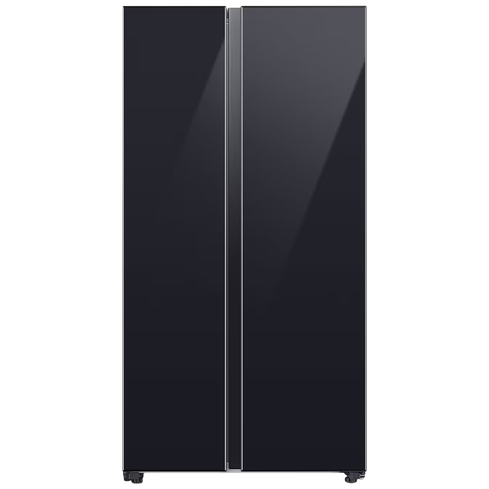 SAMSUNG 653 Litres 3 Star Frost Free Side by Side Door Smart Wifi Enabled  Convertible Refrigerator with Twin Cooling Plus Technology (RS76CB81A333/HL, Glam Deep Charcoal)_1