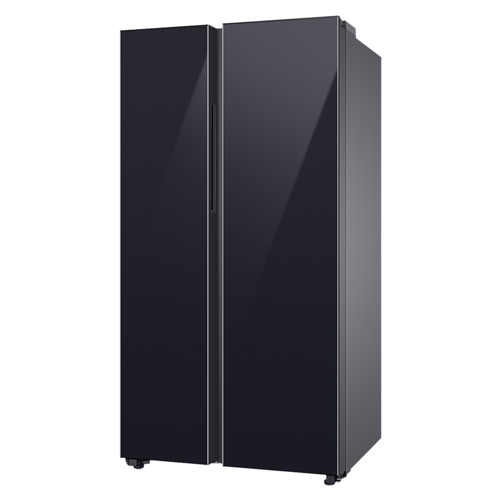 SAMSUNG 653 Litres 3 Star Frost Free Side by Side Door Smart Wifi Enabled  Convertible Refrigerator with Twin Cooling Plus Technology (RS76CB81A333/HL, Glam Deep Charcoal)_4