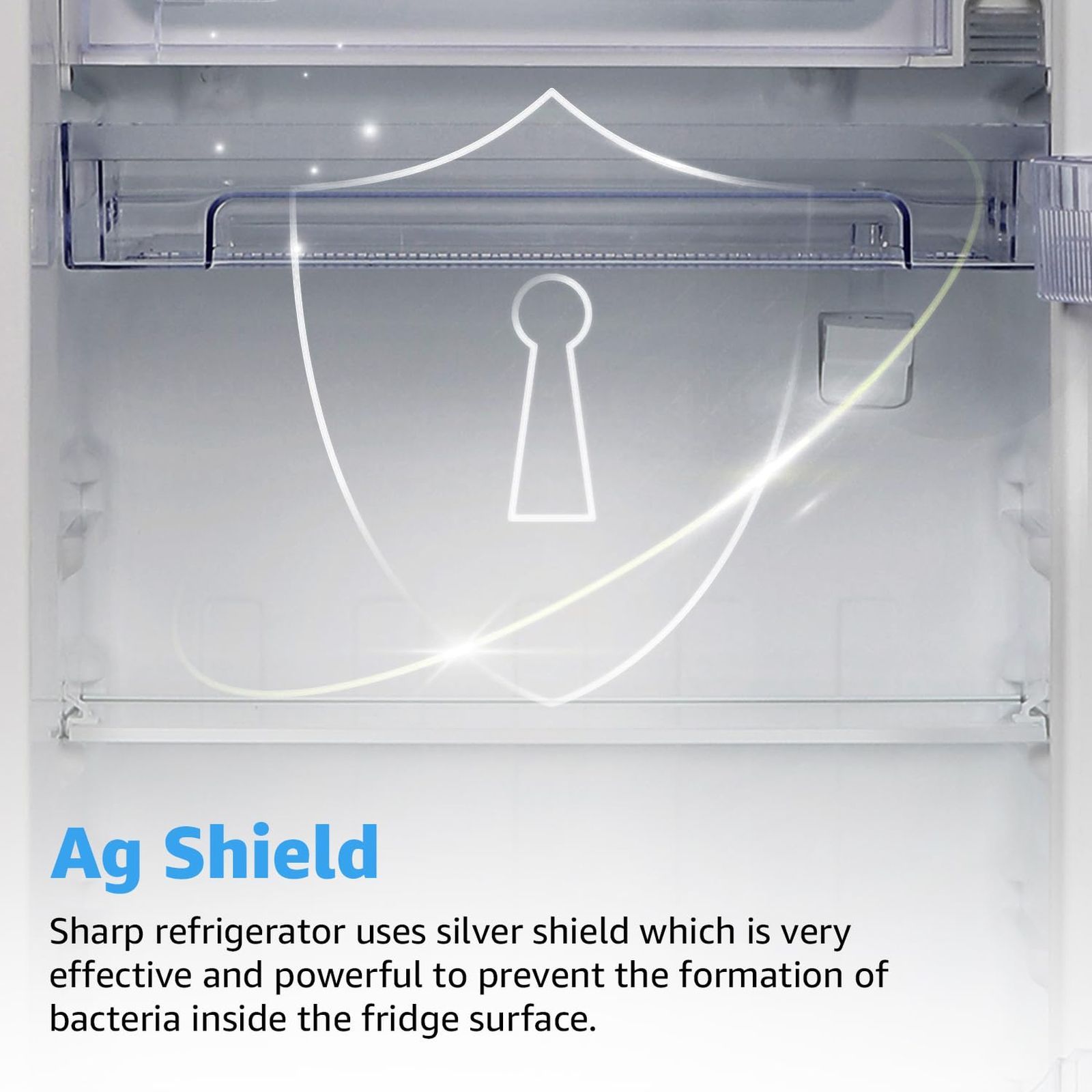 SHARP 175 Litres 4 Star Direct Cool Single Door Refrigerator with Anti Bacterial Gasket (SJ-G19ST-MR, Maroon) SHARP 175 Litres 4 Star Direct Cool Single Door Refrigerator with Anti Bacterial Gasket (SJ-G19ST-MR, Maroon)_13