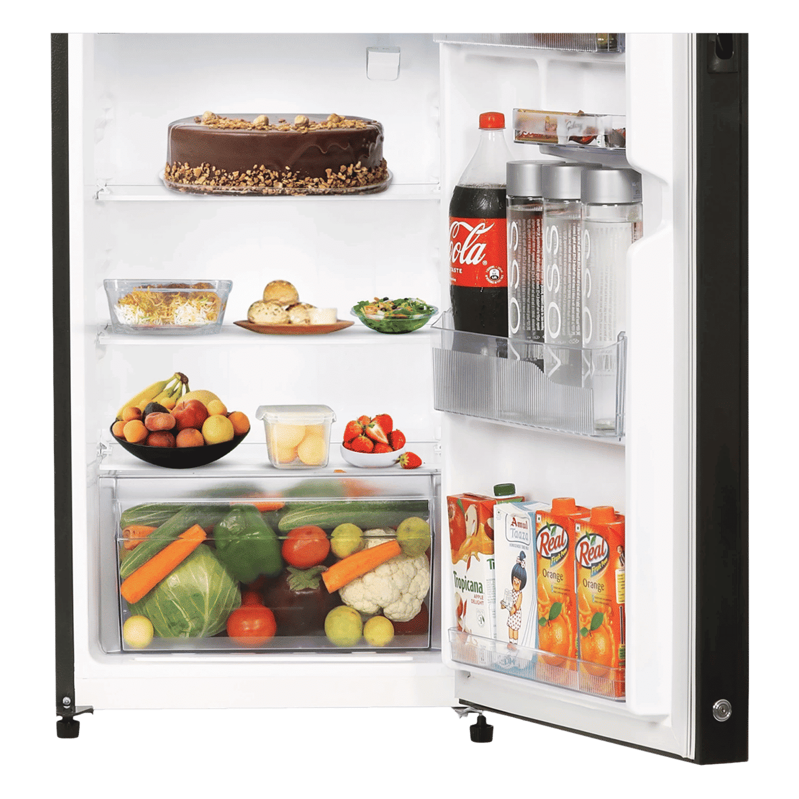 SHARP 175 Litres 4 Star Direct Cool Single Door Refrigerator with Anti Bacterial Gasket (SJ-G19ST-BK, Black)_7