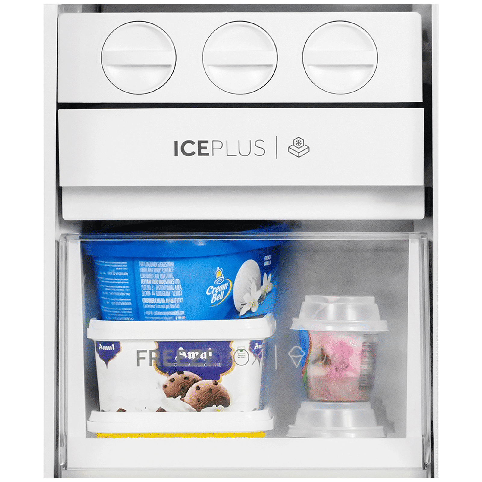 Haier 602 Litres 3 Star Frost Free Side By Side Door Smart Wifi Enabled Convertible Refrigerator with Deo Fresh Technology (HRS-682GKU1, Graphite Black)_11