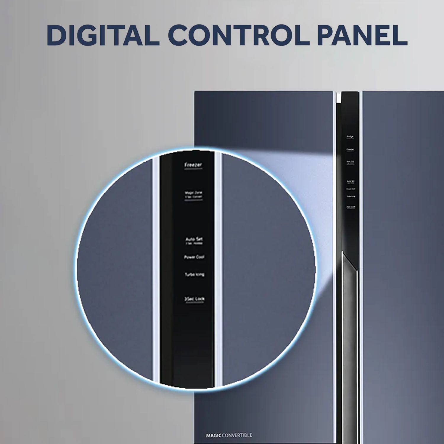 Haier 602 Litres 3 Star Frost Free Side By Side Door Smart Wifi Enabled Convertible Refrigerator with Deo Fresh Technology (HRS-682GKU1, Graphite Black)_16