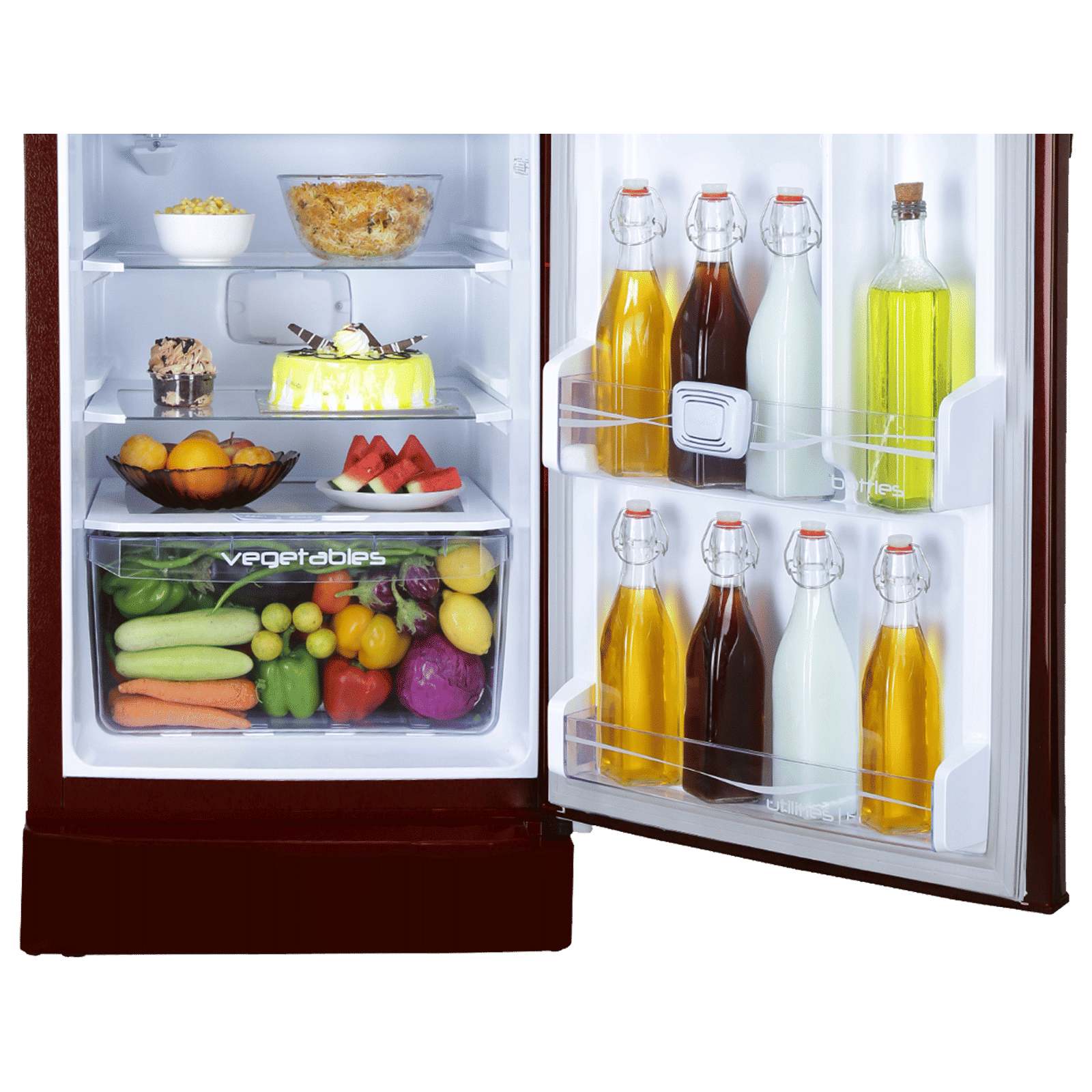 Godrej Edge Pro 205 Litres 3 Star Direct Cool Single Door Refrigerator with Built-in Stabilizer (RD EDGEPRO 230C TDF, Marine Wine)_7