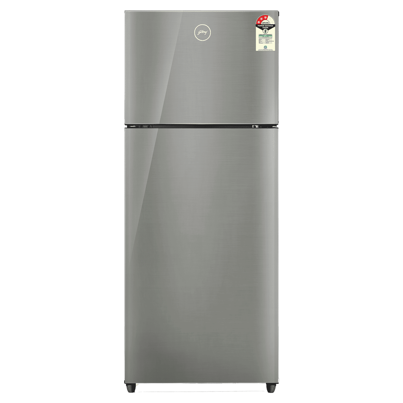 Godrej Eon Alpha 238 Litres 3 Star Frost Free Double Door Refrigerator with Advanced Inverter Technology (RT EON ALPHA 270C RI ST GL, Steel Glow) Godrej Eon Alpha 238 Litres 3 Star Frost Free Double Door Refrigerator with Advanced Inverter Technology (RT EON ALPHA 270C RI ST GL, Steel Glow)_1