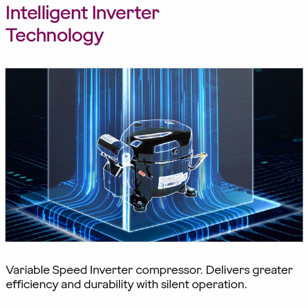 Godrej Eon Valor 272 Litres 3 Star Frost Free Double Door Convertible Refrigerator with Nano Shield Technology (RT EONVALOR 310C RCIT MT BK, Matt Black) Godrej Eon Valor 272 Litres 3 Star Frost Free Double Door Convertible Refrigerator with Nano Shield Technology (RT EONVALOR 310C RCIT MT BK, Matt Black)_12