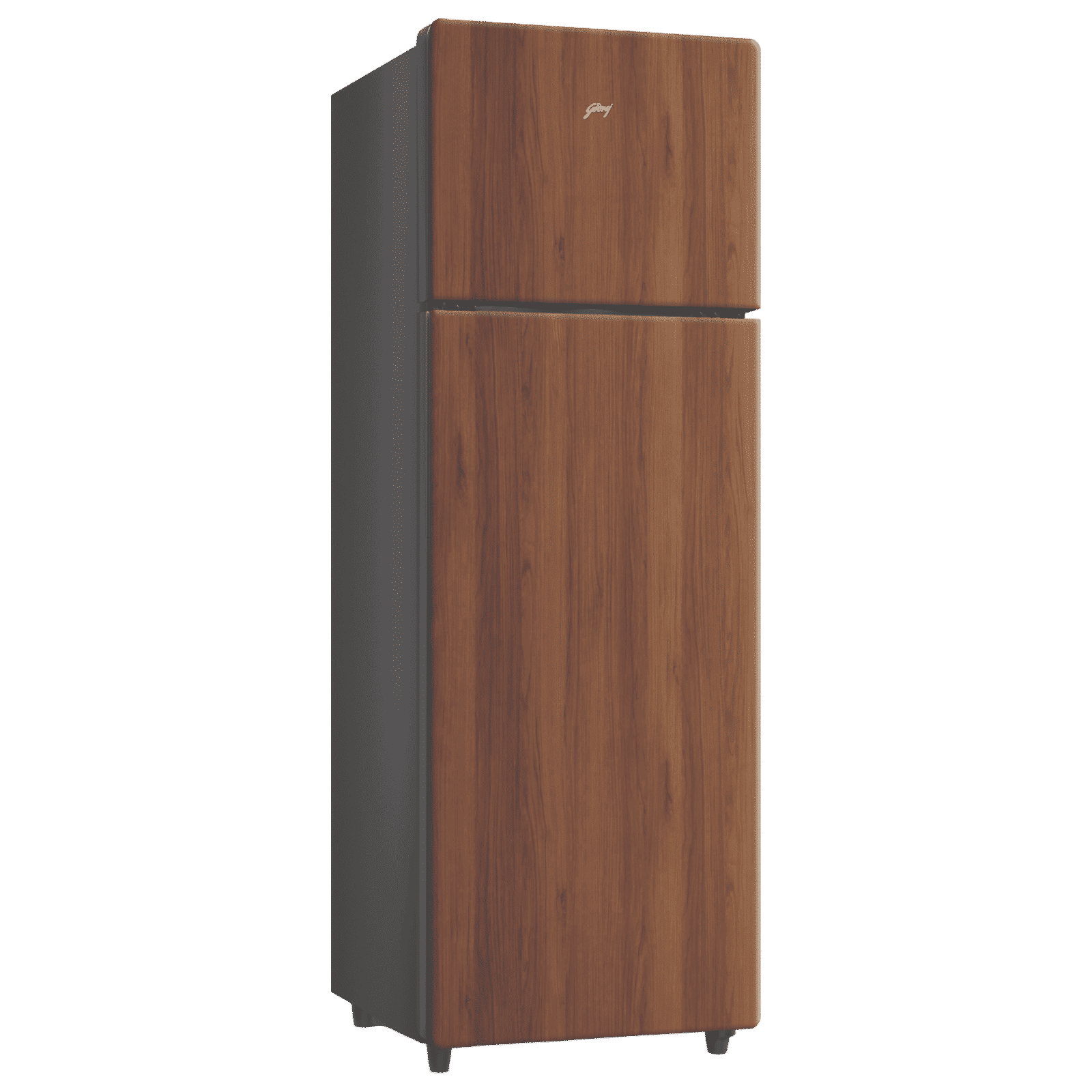 Godrej VOGUE 244 Litres 2 Star Frost Free Double Door Refrigerator with R600a Refrigerant (RT EONVOGUE 280B RI WT WD, Walnut Wood)_8