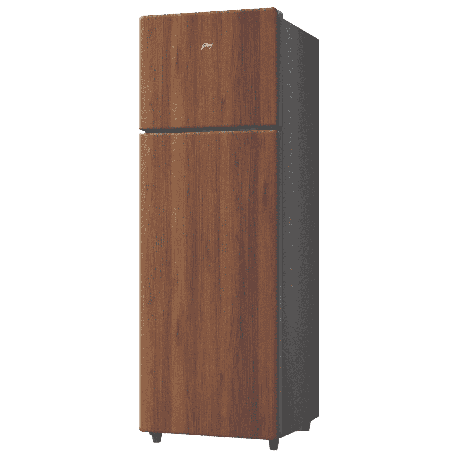 Godrej VOGUE 244 Litres 2 Star Frost Free Double Door Refrigerator with R600a Refrigerant (RT EONVOGUE 280B RI WT WD, Walnut Wood)_4
