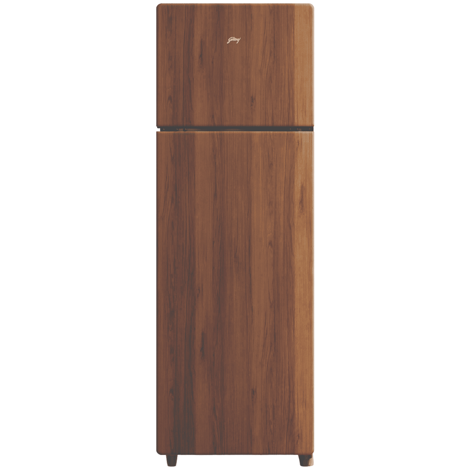 Godrej VOGUE 244 Litres 2 Star Frost Free Double Door Refrigerator with R600a Refrigerant (RT EONVOGUE 280B RI WT WD, Walnut Wood)_1