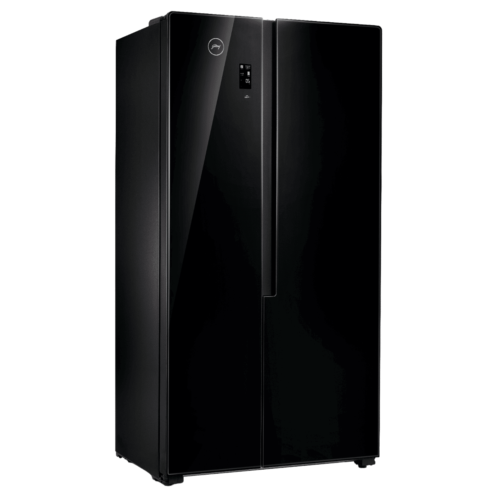 Godrej EONVELVET 564 Litres Frost Free Side By Side Refrigerator with Multi Air Flow Technology (RS EONVELVET 579 RFD GL BK, Black Glass)_4