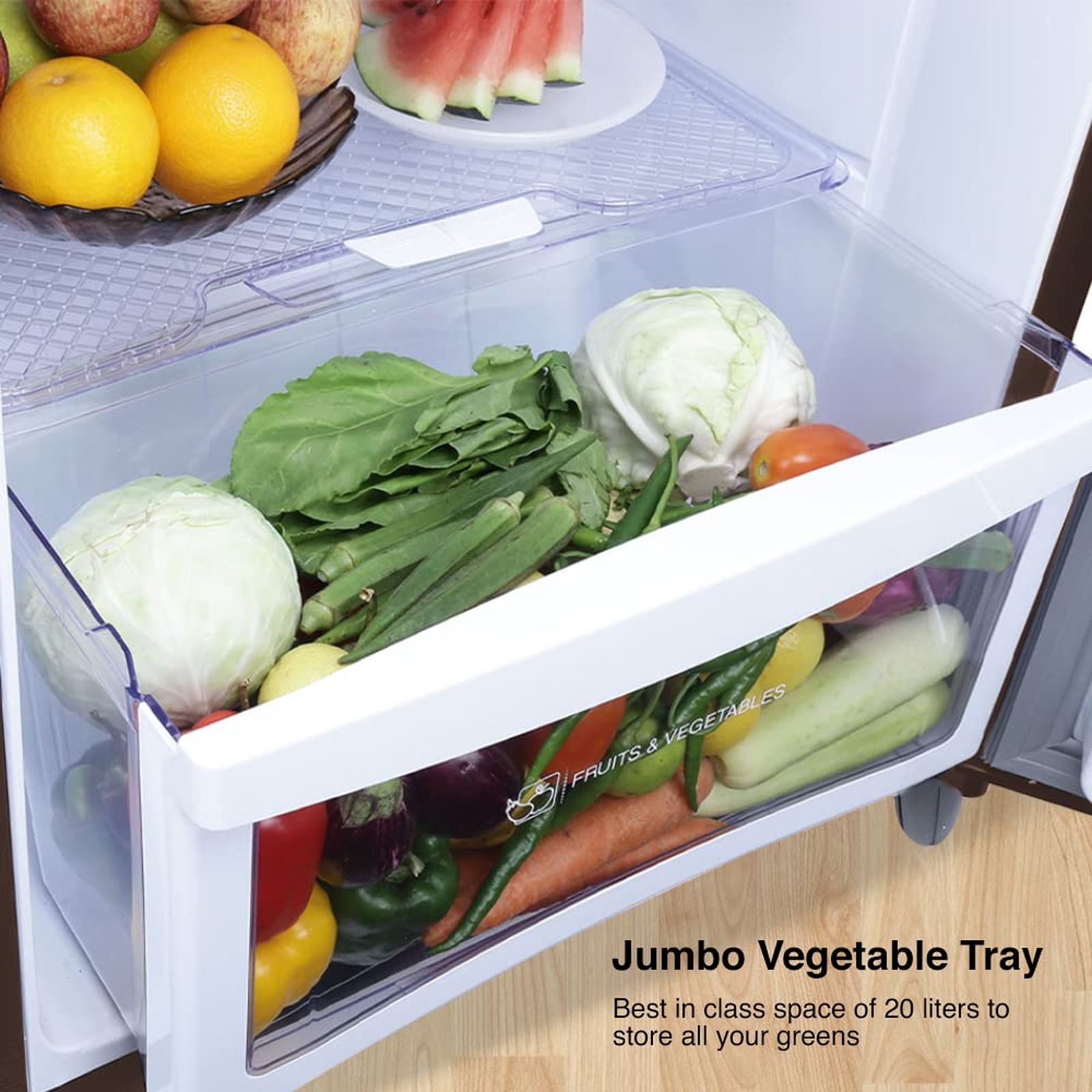 Godrej Eon Alpha 210 Litres 2 Star Frost Free Double Door Refrigerator with Built-in Stabilizer (RT EONALPHA 250B RI, Steel Glow)_9