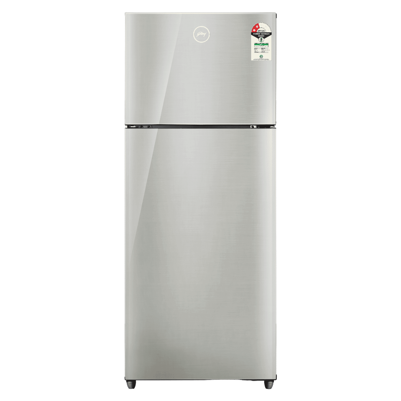Godrej Eon Alpha 210 Litres 2 Star Frost Free Double Door Refrigerator with Built-in Stabilizer (RT EONALPHA 250B RI, Steel Glow)_1