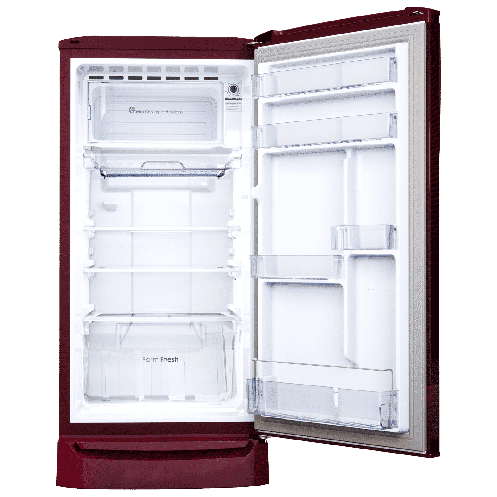 Godrej Edge Rio Plus 180 Litres 2 Star Direct Cool Single Door Refrigerator with Advanced Capillary Technology (RD ERIOPLS 205B THF, Wine Red)_5